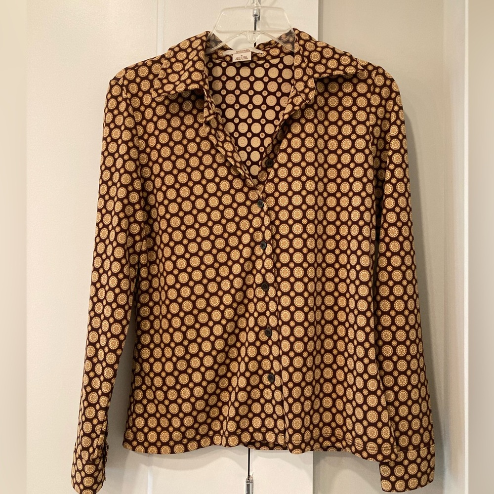 Michael Kors Medallion blouse